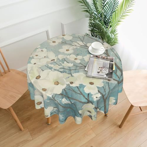 Liulannq Tischdecke, rund, dekorativ, lang, 152,4 cm Liulannq Tischdecke, rund, dekorativ, lang, 152,4 cm von Liulannq