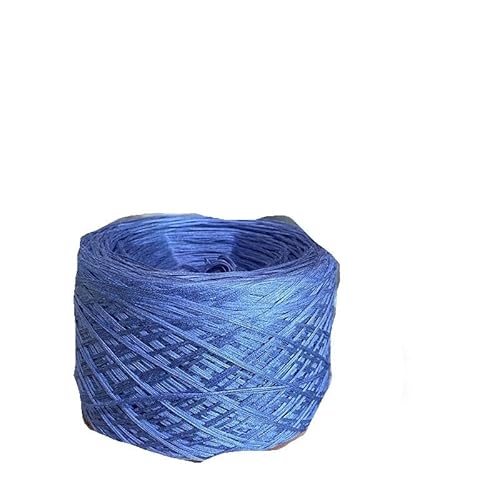 1 Stück Spitzengarn aus reiner Baumwolle und Seide – Cooles handgestricktes Sommer-Hakennadel-Ahle-Rock-Wollknäuel, weicher Stoff for Kleidung(Denimblue) von LiuliuBull