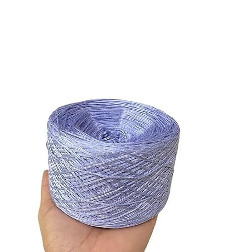 1 Stück Spitzengarn aus reiner Baumwolle und Seide – Cooles handgestricktes Sommer-Hakennadel-Ahle-Rock-Wollknäuel, weicher Stoff for Kleidung(Light sky blue) von LiuliuBull