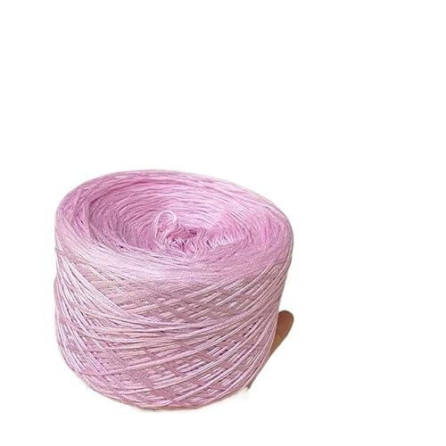 1 Stück Spitzengarn aus reiner Baumwolle und Seide – Cooles handgestricktes Sommer-Hakennadel-Ahle-Rock-Wollknäuel, weicher Stoff for Kleidung(Pink purple) von LiuliuBull