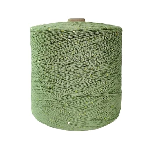 100 g, 800 m, 2 mm, Pailletten-Baumwollgarn for DIY-Strick- und Häkeldekorationen(27color) von LiuliuBull