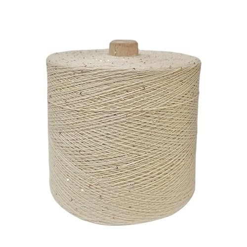 100 g, 800 m, 2 mm, Pailletten-Baumwollgarn for DIY-Strick- und Häkeldekorationen(49color) von LiuliuBull
