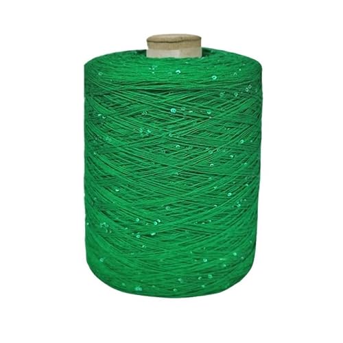 100 g, 800 m, 2 mm, Pailletten-Baumwollgarn for DIY-Strick- und Häkeldekorationen(69Color) von LiuliuBull