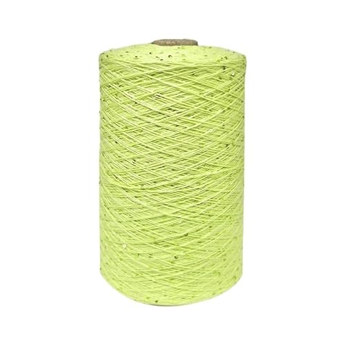 100 g, 800 m, 2 mm, Pailletten-Baumwollgarn for DIY-Strick- und Häkeldekorationen(73Color) von LiuliuBull