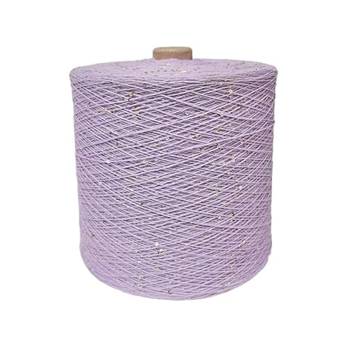 100 g, 800 m, 2 mm, Pailletten-Baumwollgarn for DIY-Strick- und Häkeldekorationen(Color13) von LiuliuBull