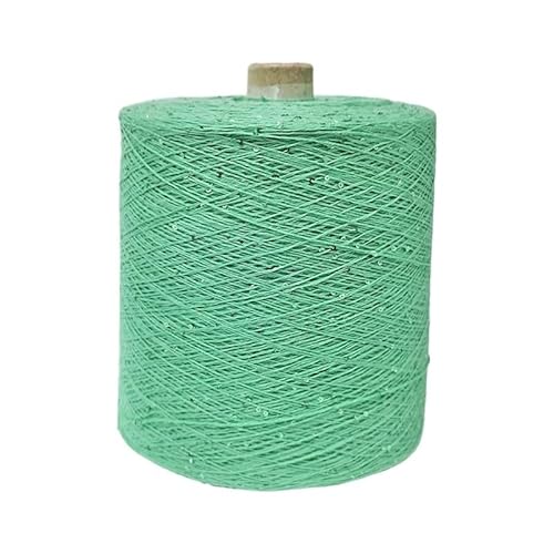100 g, 800 m, 2 mm, Pailletten-Baumwollgarn for DIY-Strick- und Häkeldekorationen(Color23) von LiuliuBull