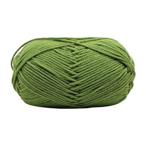 100 g Milchbaumwollgarn – 4 Stränge gekämmtes Baumwollgarn for DIY-Handweb- und Bastelprojekte(AiGreen) von LiuliuBull