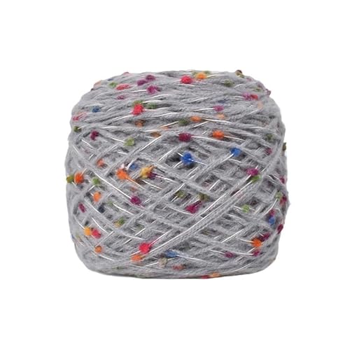 100 g Regenbogen-Beanie-Garn – handgemischtes Mohairgarn for DIY-Projekte, bunte grobe Wolle for handgefertigte Schals und gewebte Handarbeiten(Style7) von LiuliuBull