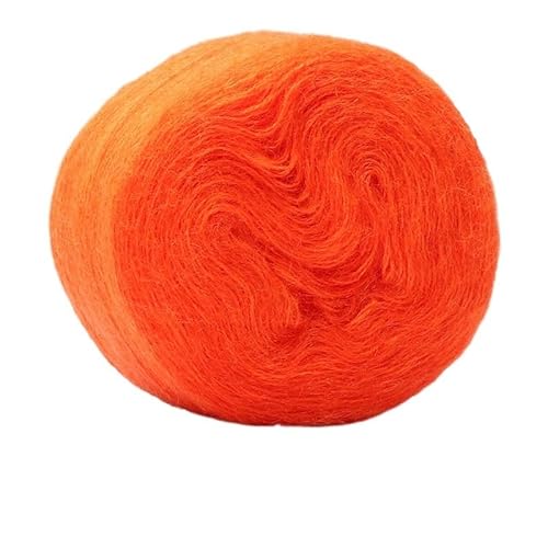 100 g Seiden-Mohair-Wollgarnknäuel – mitteldünnes handgestricktes DIY-Häkelgarn for Tücher, Schals und Pullover(04color) von LiuliuBull