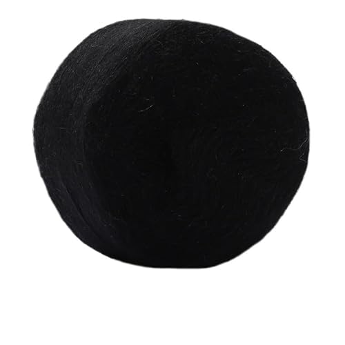 100 g Seiden-Mohair-Wollgarnknäuel – mitteldünnes handgestricktes DIY-Häkelgarn for Tücher, Schals und Pullover(Color12) von LiuliuBull