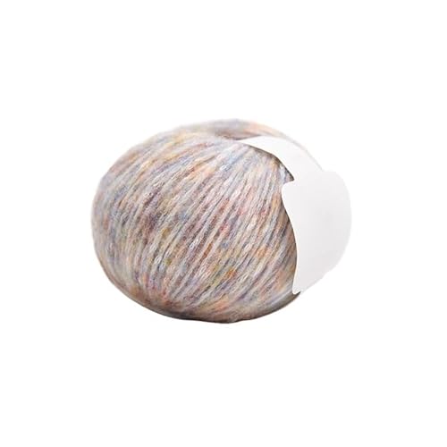 100 g ausgefallenes gesprühtes Garn – grobe Wolle for Handstricken von DIY-Schals und Pullovern, handgemischte Farbsegmente(10pearlpowder) von LiuliuBull