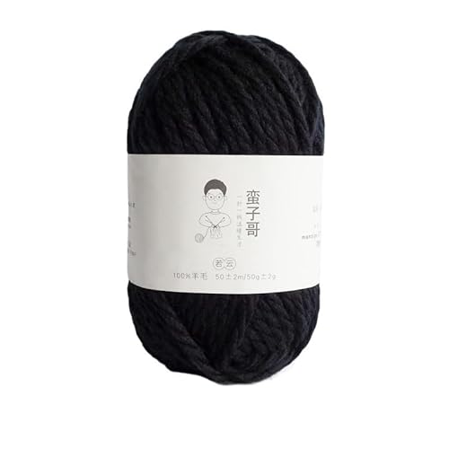 100 g dicker Wollstrickfaden for Handstricken – 5 mm Garn for Schals, Pullover und Oberbekleidung.(09color) von LiuliuBull