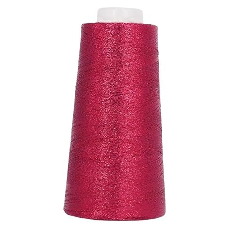 100 g gefärbtes, ultrafeines, doppelseitiges Nähgarn in Gold und Silber – hochfestes Polyester for Bastel- und Heimnähprojekte(Secondred) von LiuliuBull