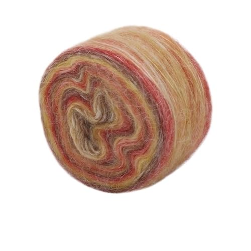 100 g handgefärbtes Farbverlaufsgarn aus Mohairwolle for Stricken – weiche Mischung aus reiner Seide, perfekt for Bastelarbeiten und Projekte(1005color) von LiuliuBull