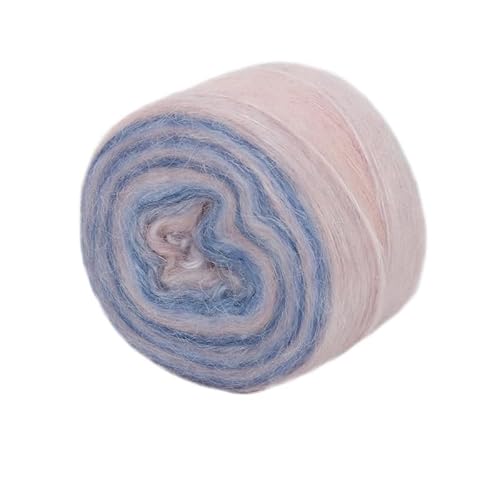 100 g handgefärbtes Farbverlaufsgarn aus Mohairwolle for Stricken – weiche Mischung aus reiner Seide, perfekt for Bastelarbeiten und Projekte(1008color) von LiuliuBull