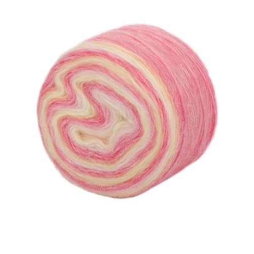 100 g handgefärbtes Farbverlaufsgarn aus Mohairwolle for Stricken – weiche Mischung aus reiner Seide, perfekt for Bastelarbeiten und Projekte(1010color) von LiuliuBull
