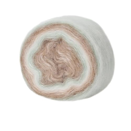 100 g handgefärbtes Farbverlaufsgarn aus Mohairwolle for Stricken – weiche Mischung aus reiner Seide, perfekt for Bastelarbeiten und Projekte(1013color) von LiuliuBull