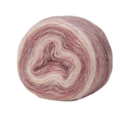 100 g handgefärbtes Farbverlaufsgarn aus Mohairwolle for Stricken – weiche Mischung aus reiner Seide, perfekt for Bastelarbeiten und Projekte(1014color) von LiuliuBull