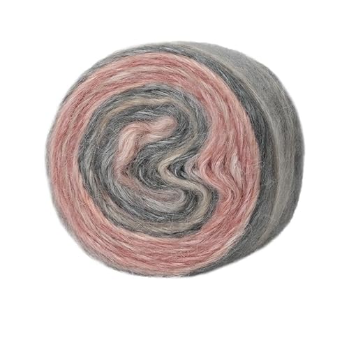 100 g handgefärbtes Farbverlaufsgarn aus Mohairwolle for Stricken – weiche Mischung aus reiner Seide, perfekt for Bastelarbeiten und Projekte(1016color) von LiuliuBull