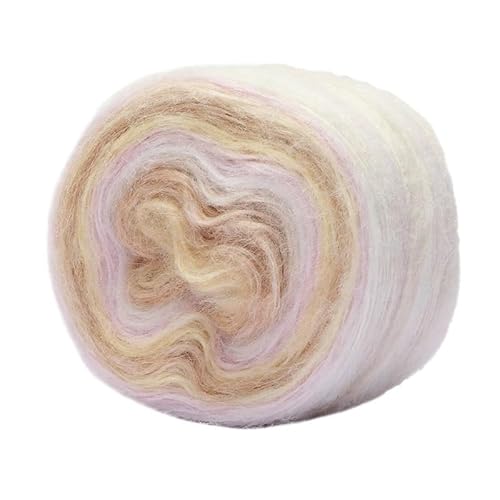 100 g handgefärbtes Farbverlaufsgarn aus Mohairwolle for Stricken – weiche Mischung aus reiner Seide, perfekt for Bastelarbeiten und Projekte(1019color) von LiuliuBull