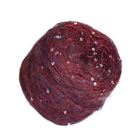 100 g kleine Mauhair-Wolle for Handstricken, for DIY-Häkelschals und -Mützen – weiches und warmes Garn(013color) von LiuliuBull