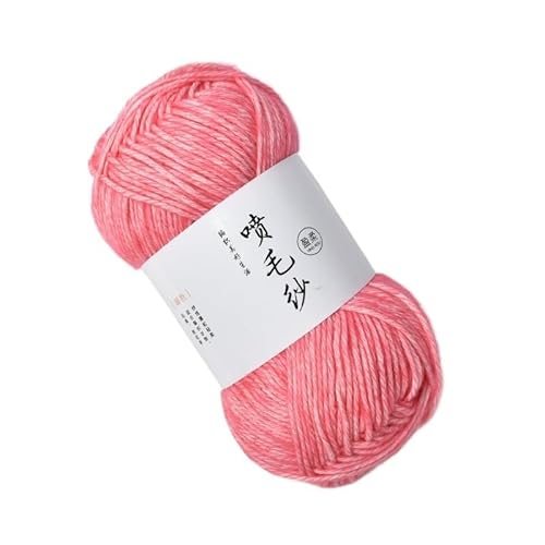 100 g mitteldickes Acryl-Baumwollgarn – handgewebter Wollknäuel for Häkeln und Basteln for DIY-Schals(Eveningpowder) von LiuliuBull