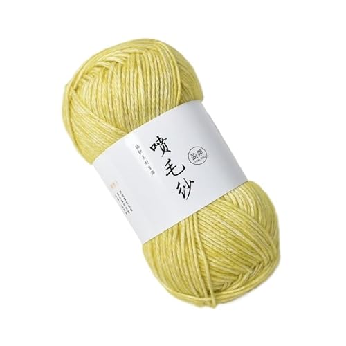 100 g mitteldickes Acryl-Baumwollgarn – handgewebter Wollknäuel for Häkeln und Basteln for DIY-Schals(Garcinia) von LiuliuBull