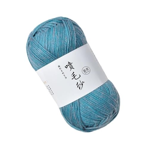 100 g mitteldickes Acryl-Baumwollgarn – handgewebter Wollknäuel for Häkeln und Basteln for DIY-Schals(Guran) von LiuliuBull