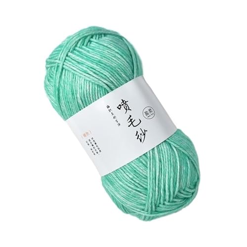 100 g mitteldickes Acryl-Baumwollgarn – handgewebter Wollknäuel for Häkeln und Basteln for DIY-Schals(green) von LiuliuBull
