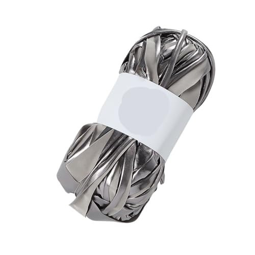 100 m/Rolle, metallisches T-Shirt-Garn, Stoff, Strickgarn for Hand-DIY-Taschen, Decken, Kissen, Häkelprojekte(Color8) von LiuliuBull