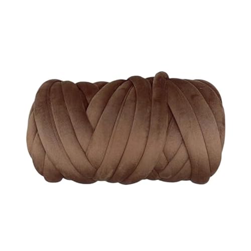 1000 g extra dicke, isländische Flanellfüllung, Katzennest-Kissendecke – handgewebtes DIY-Antikollisionsdesign aus grober Wolle(Coffee) von LiuliuBull