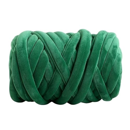 1000 g extra dicke, isländische Flanellfüllung, Katzennest-Kissendecke – handgewebtes DIY-Antikollisionsdesign aus grober Wolle(Emeraldgreen) von LiuliuBull