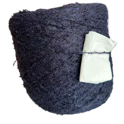 150 g Alpaka-Loop-Garn – weiches Strickgarn mit großen Ohren for selbstgemachte Pullover, Schals, Puppen und Häkelprojekte(Color1) von LiuliuBull