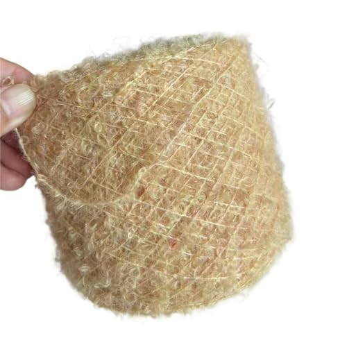 150 g Alpaka-Loop-Garn – weiches Strickgarn mit großen Ohren for selbstgemachte Pullover, Schals, Puppen und Häkelprojekte(Color12) von LiuliuBull