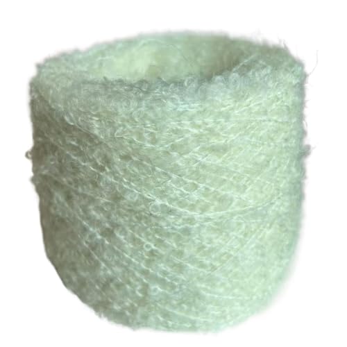 150 g Alpaka-Loop-Garn – weiches Strickgarn mit großen Ohren for selbstgemachte Pullover, Schals, Puppen und Häkelprojekte(Color14) von LiuliuBull