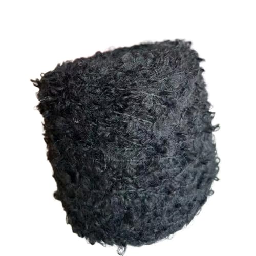 150 g Alpaka-Loop-Garn – weiches Strickgarn mit großen Ohren for selbstgemachte Pullover, Schals, Puppen und Häkelprojekte(Color2) von LiuliuBull