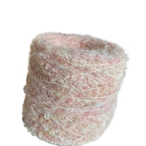 150 g Alpaka-Loop-Garn – weiches Strickgarn mit großen Ohren for selbstgemachte Pullover, Schals, Puppen und Häkelprojekte(Color4) von LiuliuBull