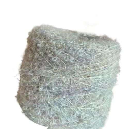 150 g Alpaka-Loop-Garn – weiches Strickgarn mit großen Ohren for selbstgemachte Pullover, Schals, Puppen und Häkelprojekte(Color7) von LiuliuBull