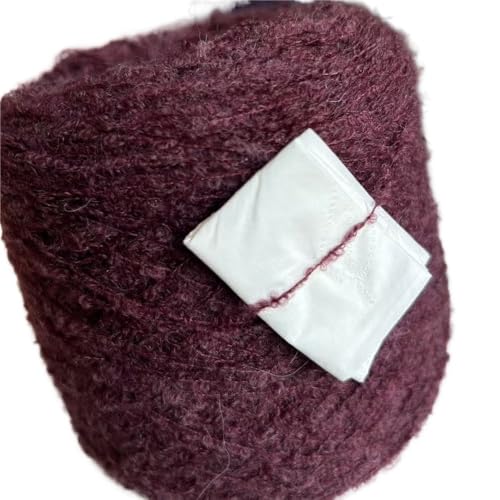 150 g Alpaka-Loop-Garn – weiches Strickgarn mit großen Ohren for selbstgemachte Pullover, Schals, Puppen und Häkelprojekte(Q) von LiuliuBull