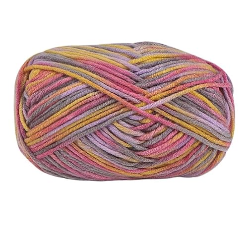 2 Stück 100 g Baumwollgarn for Handstricken – abschnittsweise gefärbte Häkelnadelfäden for Pullover, Taschen und Decken(Dark pink camou) von LiuliuBull