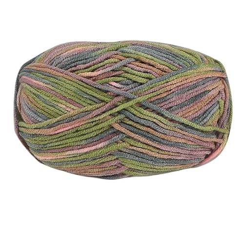 2 Stück 100 g Baumwollgarn for Handstricken – abschnittsweise gefärbte Häkelnadelfäden for Pullover, Taschen und Decken(Sunvfen) von LiuliuBull