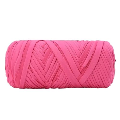 200 g T-Shirt-Garn for Stricken und Häkeln – ideal for selbstgemachte Taschen, Mützen, Schuhe, Hausschuhe und Decken(07 1PC) von LiuliuBull