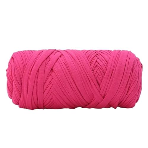 200 g T-Shirt-Garn for Stricken und Häkeln – ideal for selbstgemachte Taschen, Mützen, Schuhe, Hausschuhe und Decken(08 1PC) von LiuliuBull