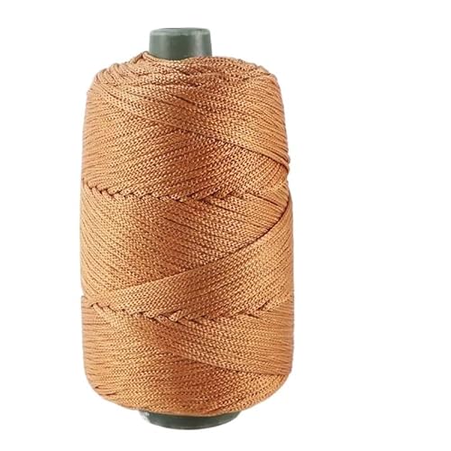 225 g Eisseidenfaden for coole Sommerhüte, Sonnenhüte, Aufbewahrungskörbe, Sitzkissen, Garn – handgefertigte Qualität(Khaki) von LiuliuBull
