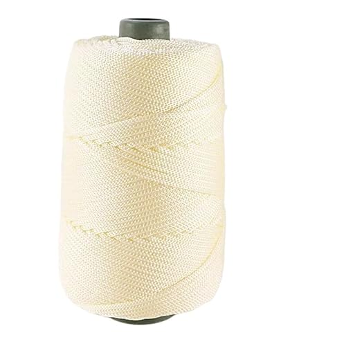 225 g Eisseidenfaden for coole Sommerhüte, Sonnenhüte, Aufbewahrungskörbe, Sitzkissen, Garn – handgefertigte Qualität(Milk White) von LiuliuBull