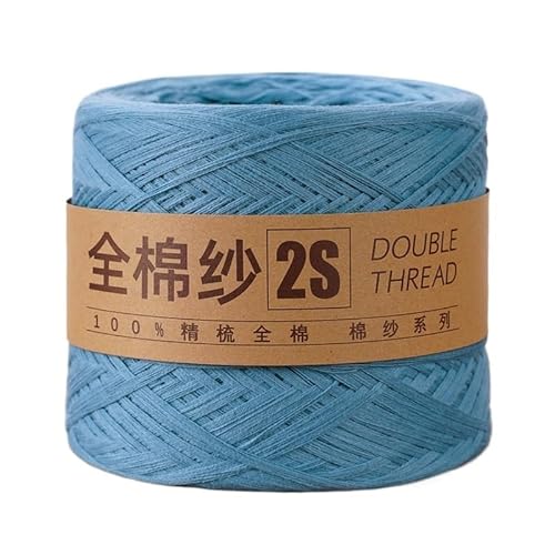 250 g Baumwollgarn for Handstricken und Häkeln – weicher 2S-Baumwollfaden for Heimwerkerarbeiten(Color10) von LiuliuBull
