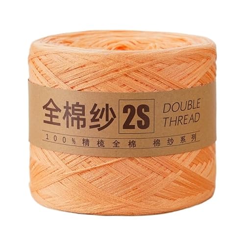 250 g Baumwollgarn for Handstricken und Häkeln – weicher 2S-Baumwollfaden for Heimwerkerarbeiten(Color12) von LiuliuBull