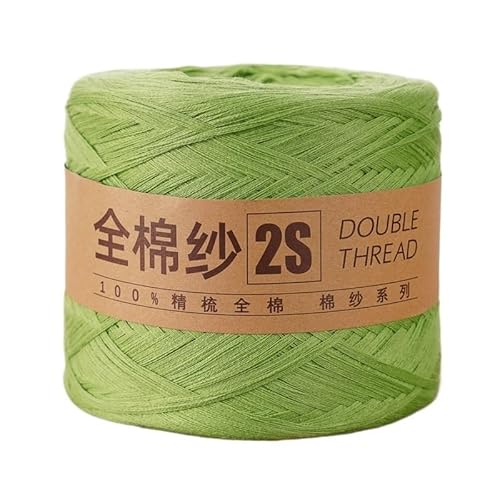 250 g Baumwollgarn for Handstricken und Häkeln – weicher 2S-Baumwollfaden for Heimwerkerarbeiten(Color14) von LiuliuBull