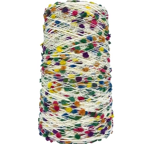 250 g Bonbonwolle for Tischtennis, handgewebtes Garn, vielseitiges Bastelgarn for DIY-Projekte(A1HalfJinPrice) von LiuliuBull