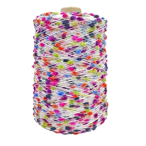 250 g Bonbonwolle for Tischtennis, handgewebtes Garn, vielseitiges Bastelgarn for DIY-Projekte(A2022) von LiuliuBull
